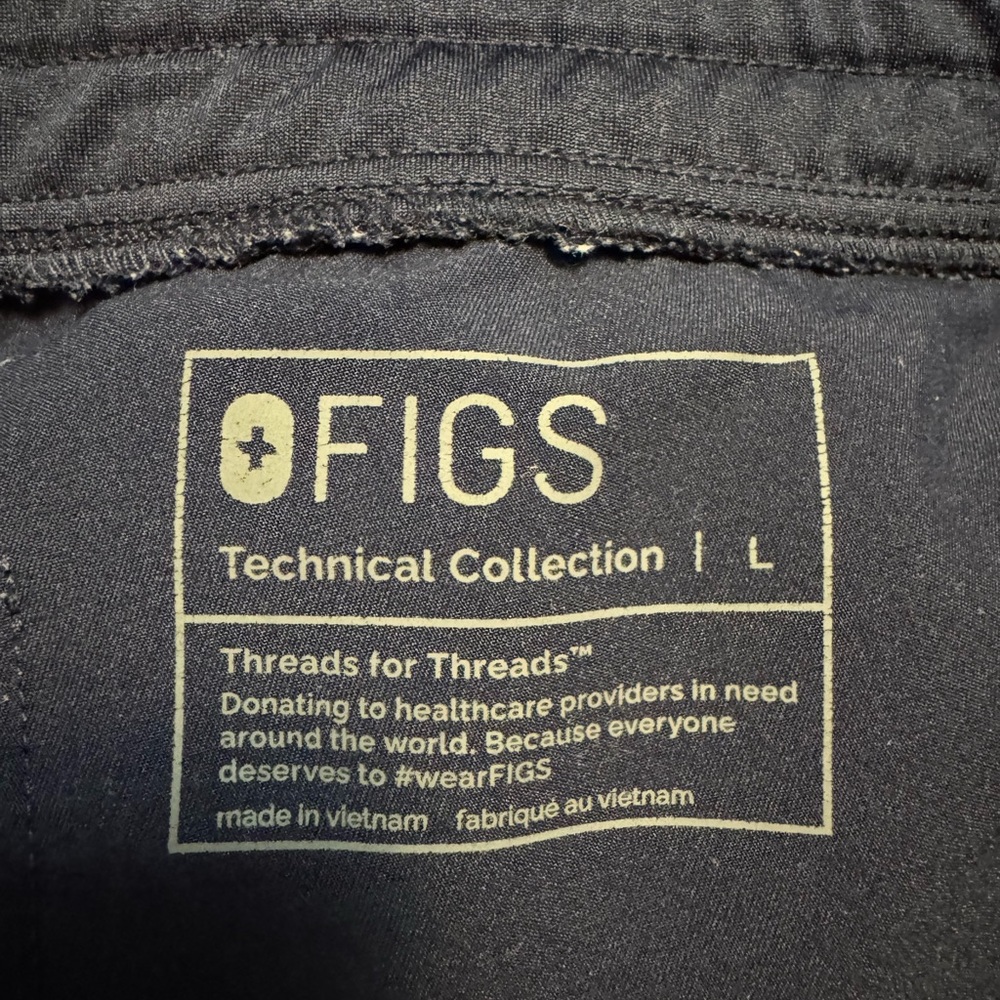 Figs Joggers Navy Large - Picture 2 of 2